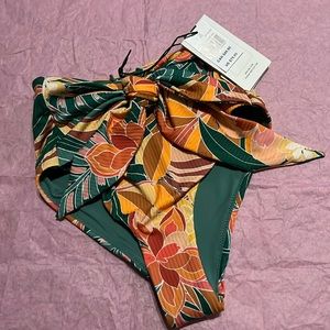 Paradise Green and Orange Rip Curl Bottom